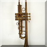 M06. M. Dupont vintage brass trumpet. 